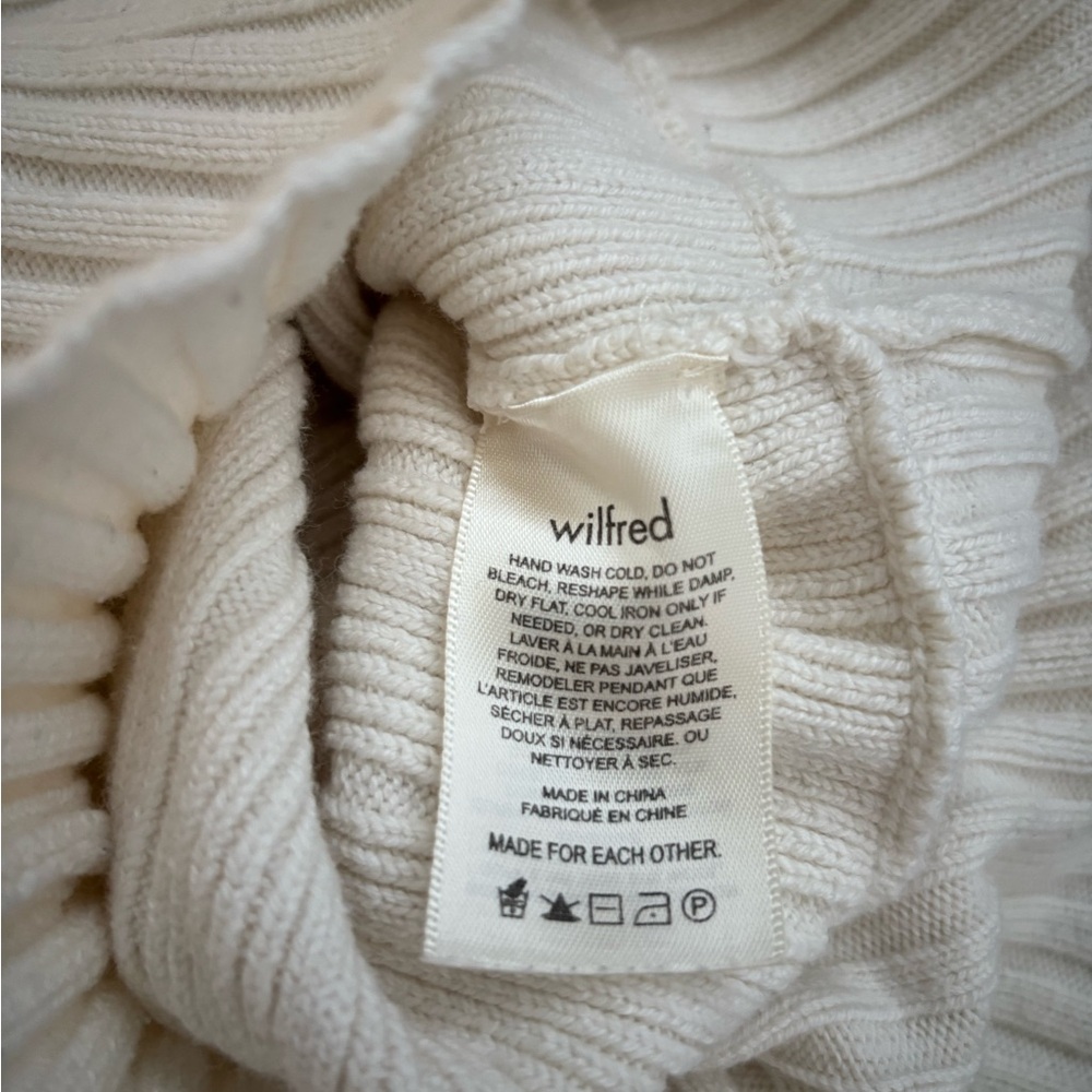 ARITZIA Wilfred Thais Cardigan Oyster White SMALL - Picture 5 of 14